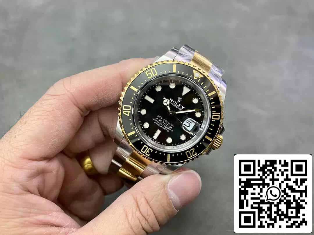 Rolex Sea Dweller M126603-0001 1:1 Mejor Edición VS Factory Oro Amarillo