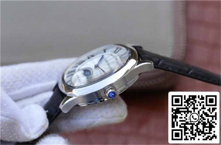 Drive De Cartier Moonphase WSNM0008 1:1 Mejor Edición Acero Inoxidable