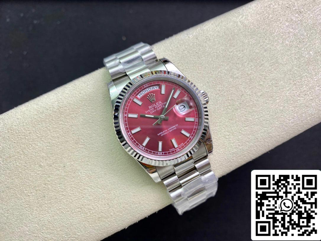 Rolex Day Date 118239 1:1 Best Edition EW Factory Cherry Dial