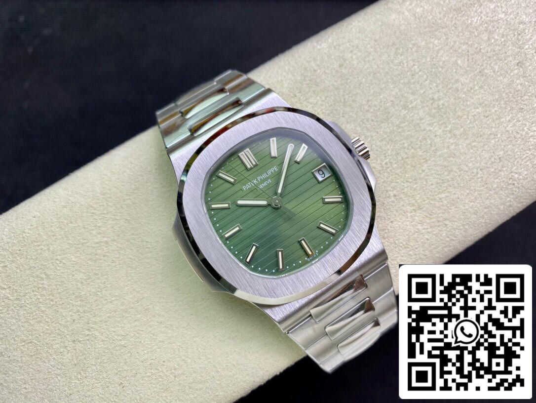 Patek Philippe Nautilus 5711/1A 1:1 Mejor Edición PPF Factory Esfera Verde Oliva