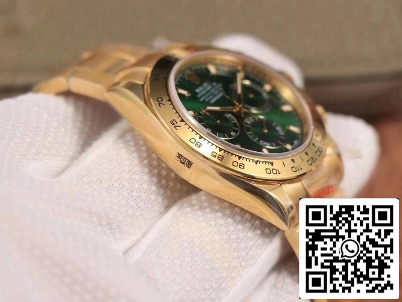 Rolex Daytona M116508-0013 1:1 Best Edition Noob Factory quadrante verde svizzero ETA4130