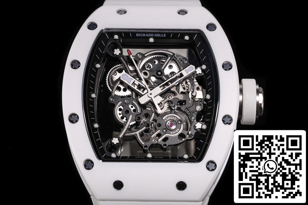 Richard Mille RM-055 1:1 Best Edition BBR Factory Ceramic Case