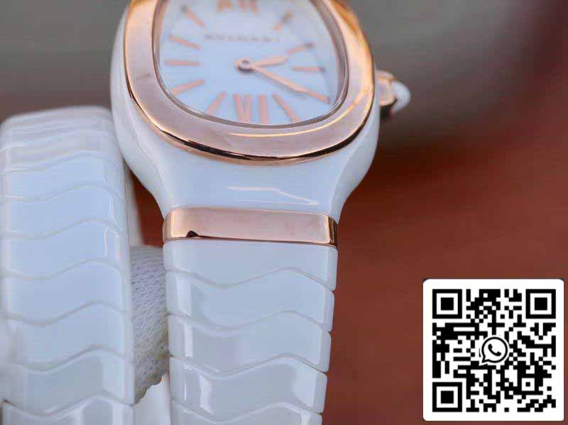 Bvlgari Srpenti Spiga 102886 1:1 Best Edition BV Factory Rose Gold No Diamond Swiss Quartz Movement