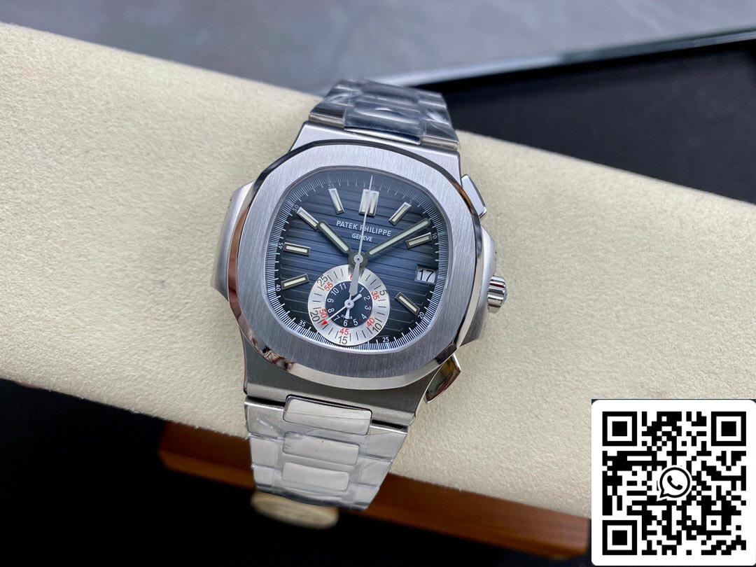 Patek Philippe Nautilus 5980/1A-001 1:1 Best Edition PPF Factory quadrante blu