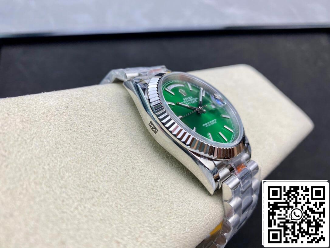 Rolex Day Date 40MM 1:1 Mejor edición GM Factory esfera verde