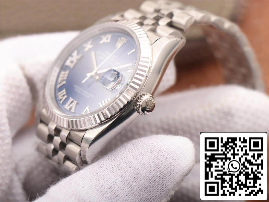 Rolex Datejust 126234 1:1 Mejor edición EW Factory esfera azul