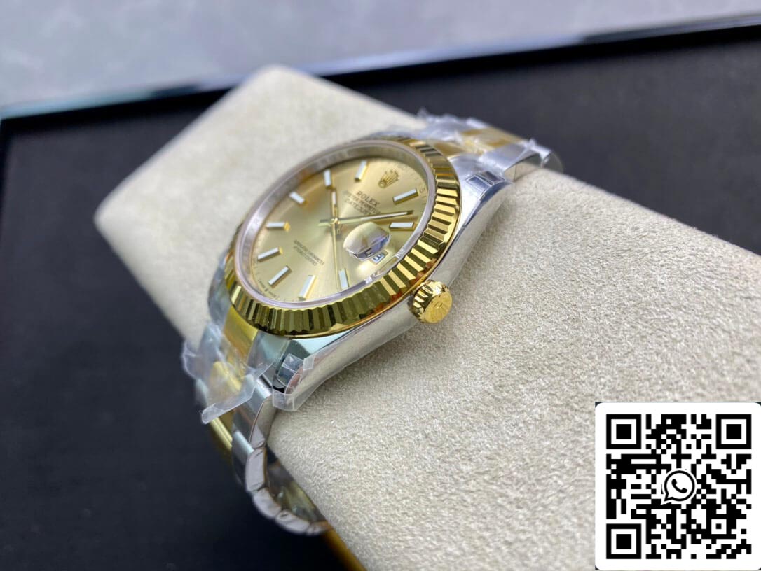 Rolex Datejust M126333-0009 Cinturino Oyster da 41 mm VS Factory Acciaio inossidabile