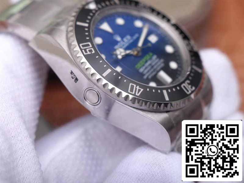 Rolex Sea-Dweller Deepsea M126660-0002 1:1 Best Edition Noob Factory D-Blue Swiss ETA3235