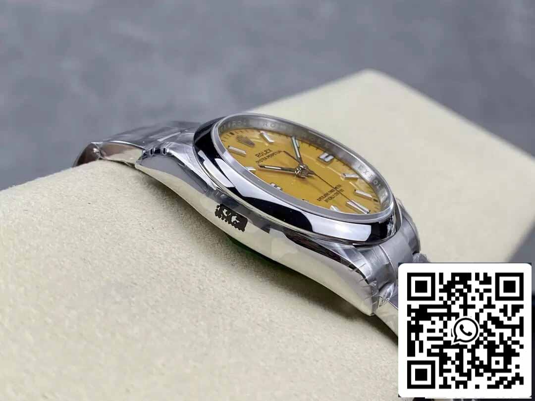 Rolex Oyster Perpetual M126000-0004 36MM 1:1 Best Edition VS Factory Yellow Dial