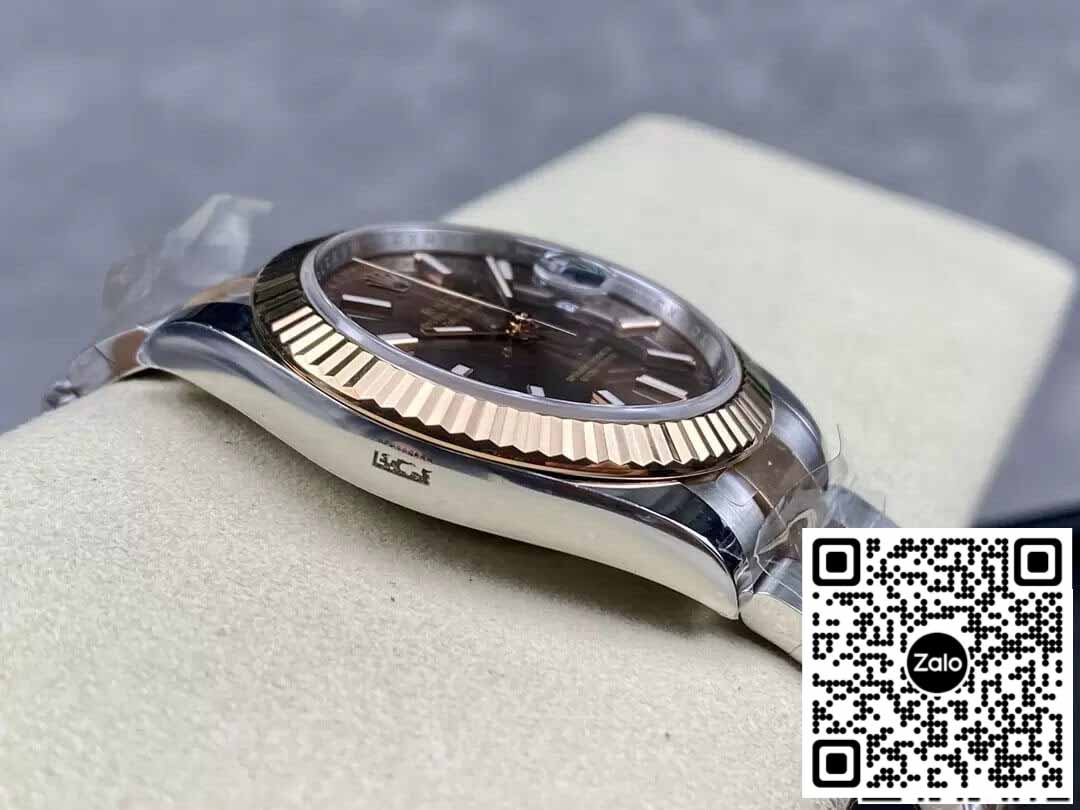 Rolex Datejust 41MM M126331-0001 1:1 Mejor edición Clean Factory esfera chocolate