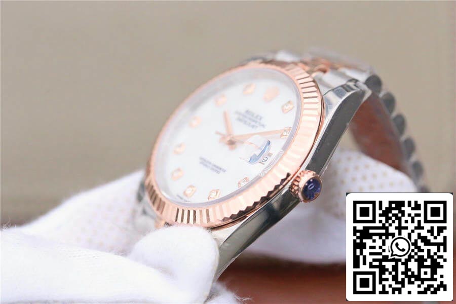 Rolex Datejust M126331-0014 1:1 Best Edition EW Factory quadrante in madreperla in oro rosa