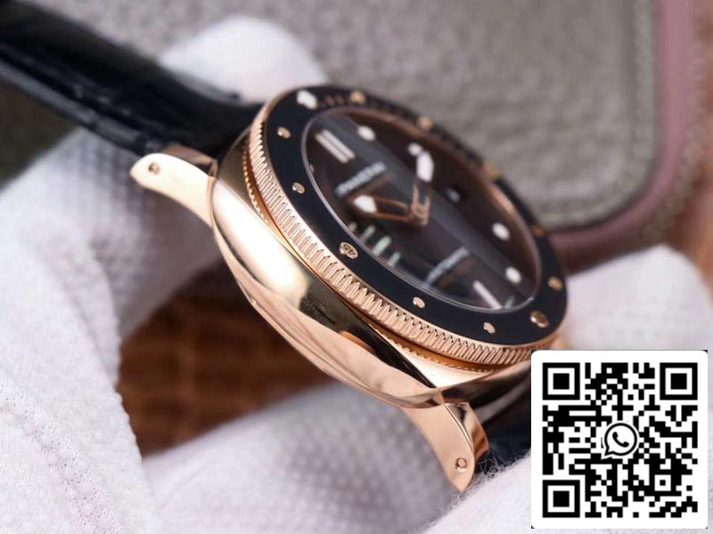 Panerai Submersible PAM00974 Movimento svizzero in oro rosa 1:1 Best Edition VS Factory