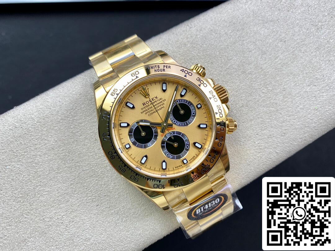 Rolex Daytona M116508-0014 1:1 Mejor edición BT Factory esfera champán