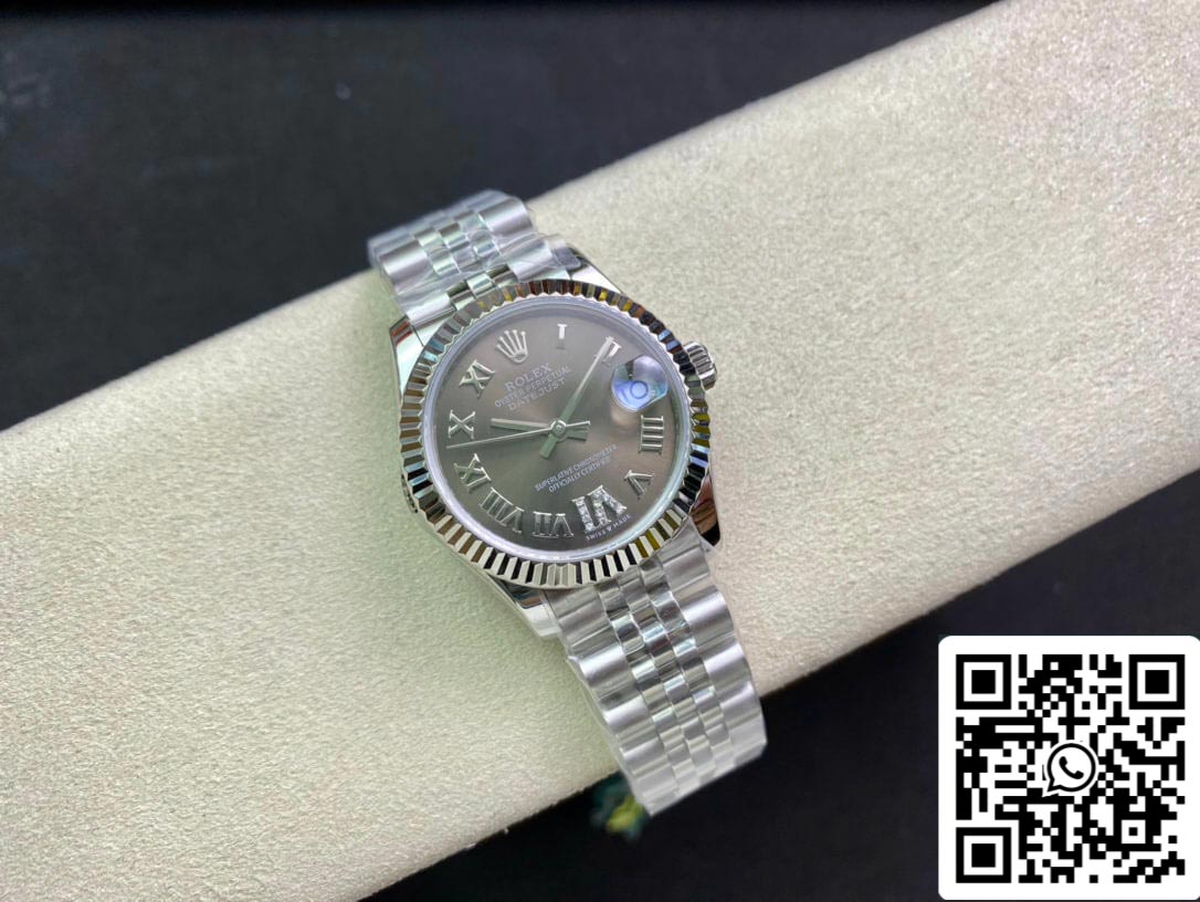 Rolex Datejust M278274-0028 31MM 1:1 Mejor edición EW Factory Esfera gris