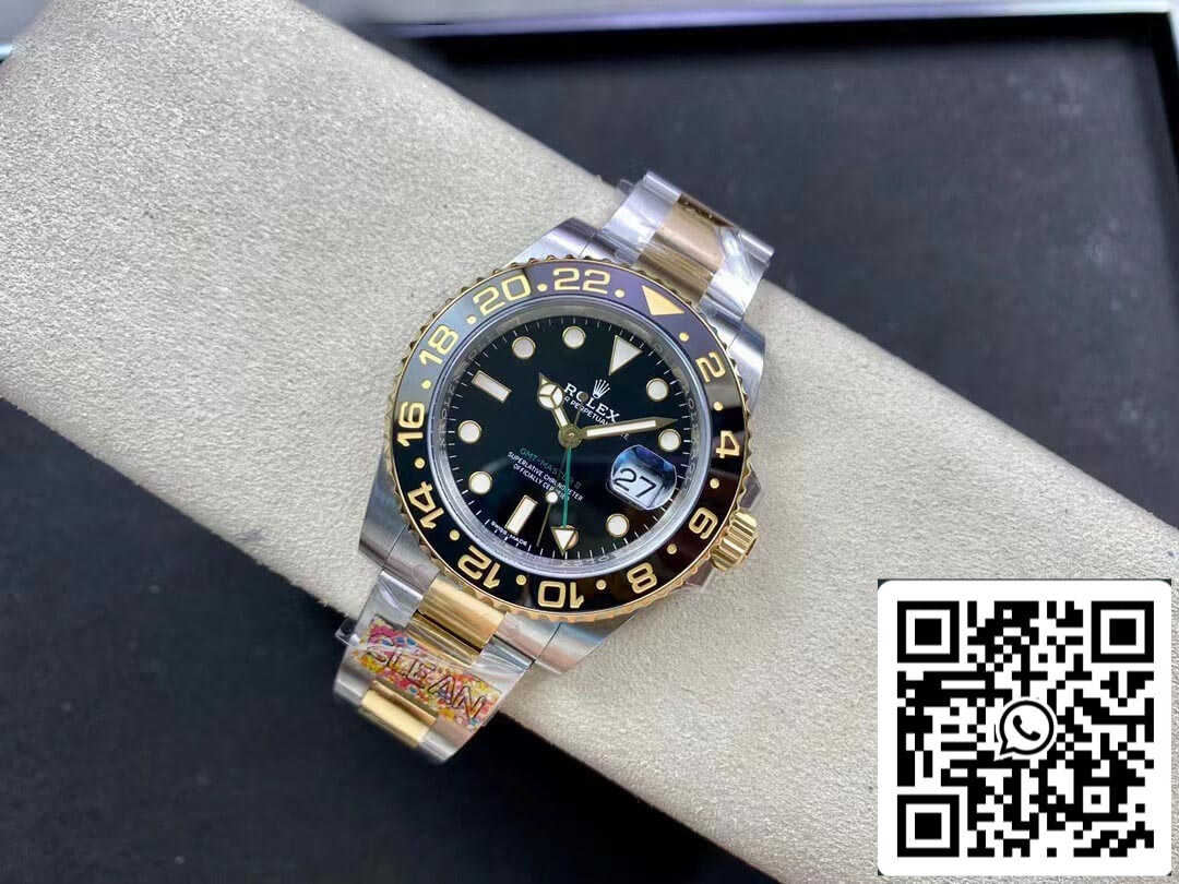 Rolex GMT Master II 116713-LN-78203 1:1 Best Edition Clean Factory Black Dial