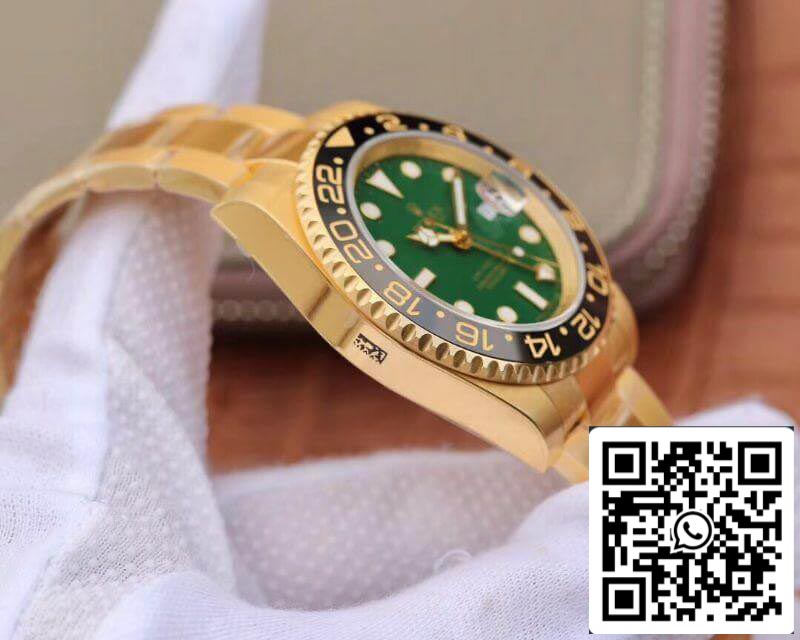 Rolex GMT Master II 116718LN 40mm EW Orologi meccanici di fabbrica 1:1 Migliore edizione svizzera ETA2836 Quadrante verde