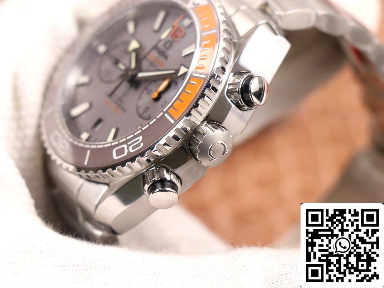 Omega Seamaster Ocean Universe 600M 215.90.46.51.99.001 1:1 Migliore edizione OM Factory V3 Titanio Metallo