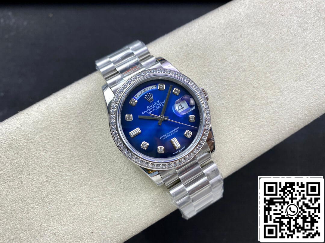 Rolex Day Date M128396TBR-0008 36MM 1:1 Best Edition GM Factory Diamond Bezel