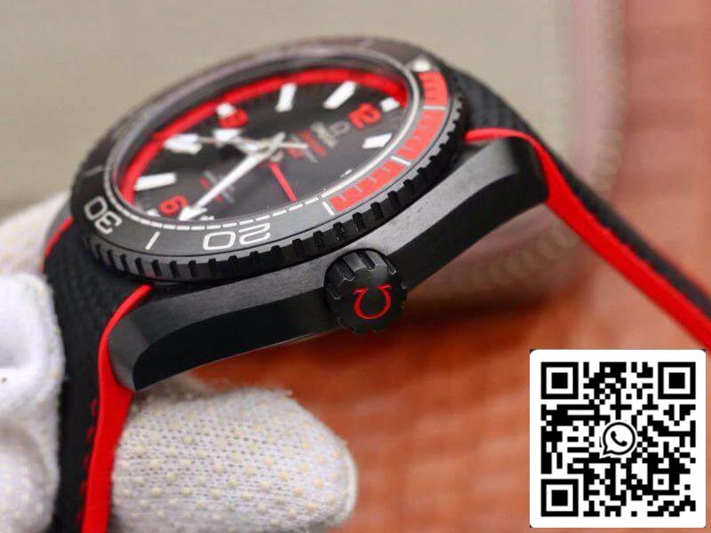 Omega Seamaster Planet Ocean 215.92.46.22.01.003 VS Factory 1: 1 Best Edition svizzero ETA8906 cinturino in nylon nero