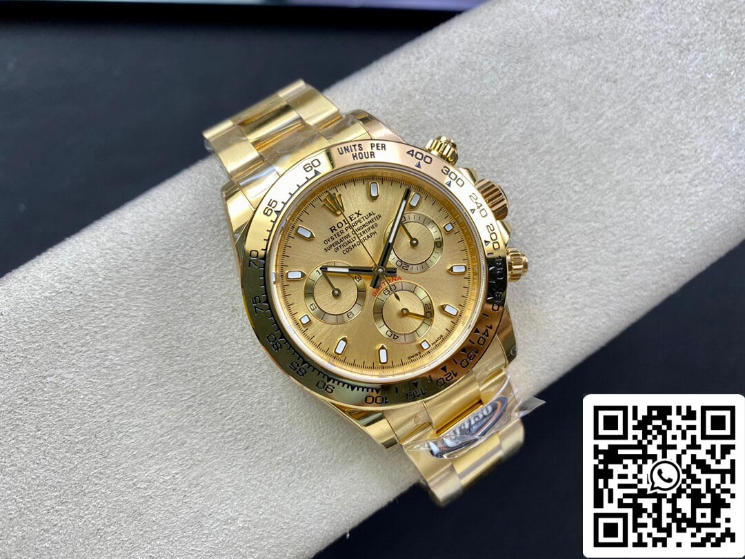 Rolex Daytona M116508-0003 1:1 Mejor edición BT Factory Gold Dial