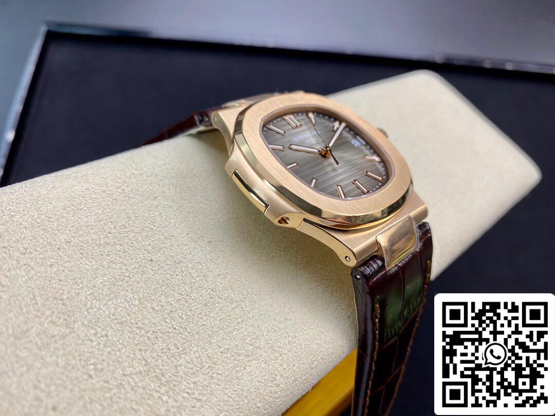 Patek Philippe Nautilus 5711R-001 1:1 Best Edition PPF Factory V4 quadrante marrone svizzero ETA324