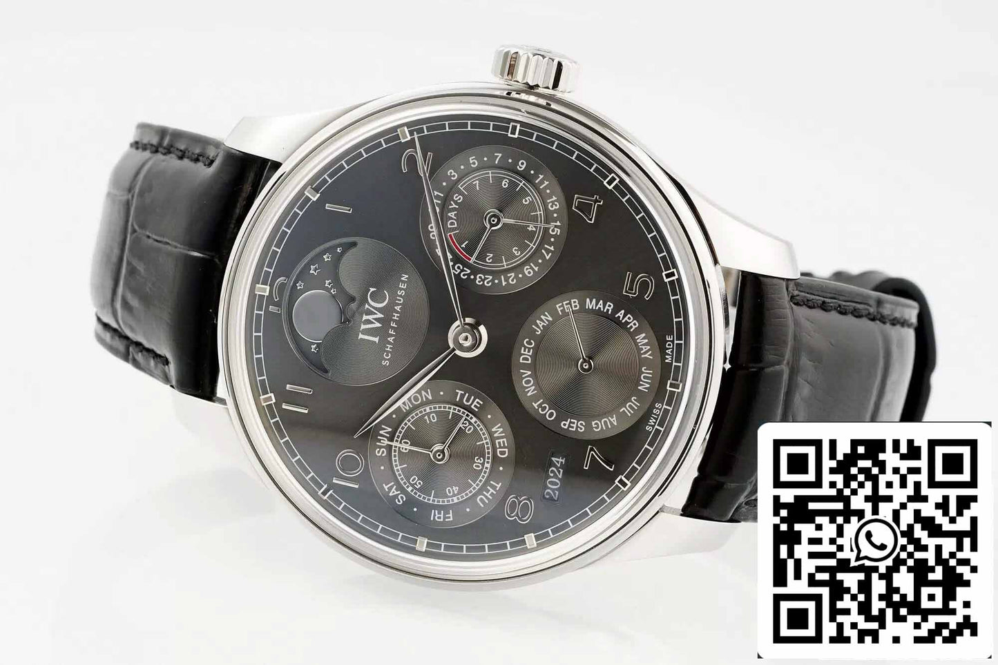 IWC Portuguese Perpetual Calendar IW503301 1:1 Best Edition APS Factory Gray Dial