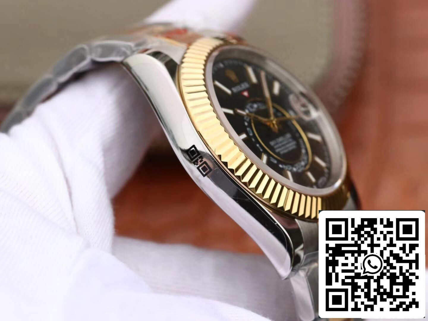 Rolex Sky Dweller M326933-0002 Miglior quadrante nero edizione 1:1 Noob Factory