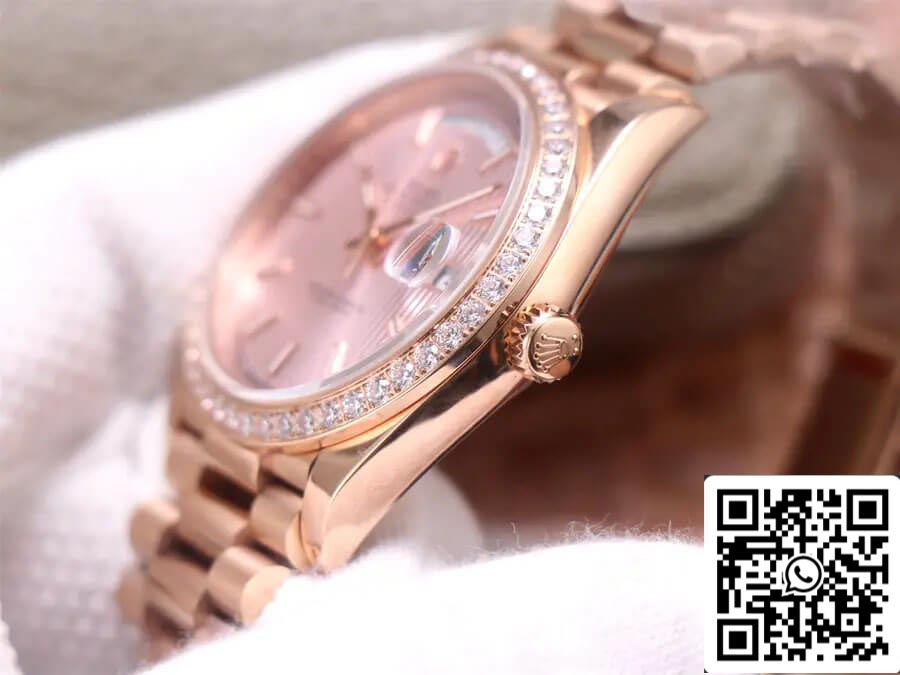 Rolex Day Date M228345RBR-0010 1:1 Best Edition EW Factory Rose Gold