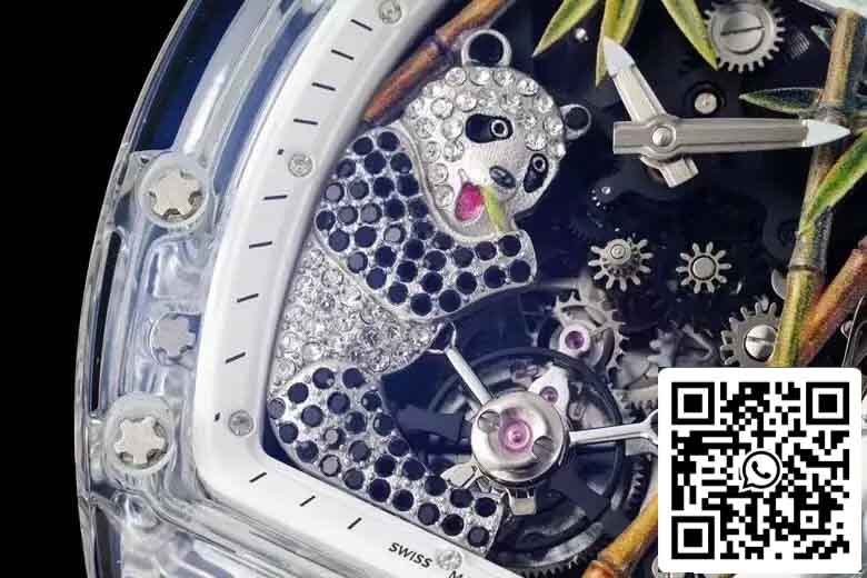 Réplica Richard Mille RM26-01 Tourbillon 1:1 Mejor Edición RM Factory Correa Blanca