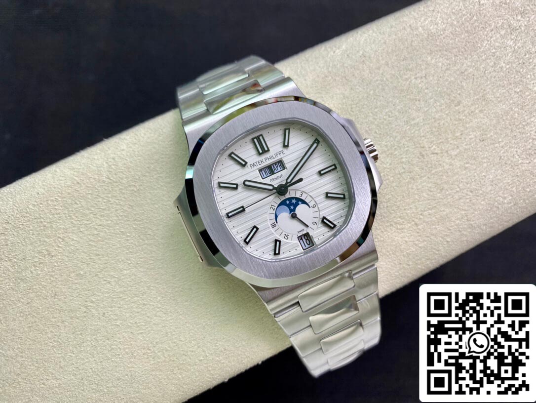 Patek Philippe Nautilus 5726/1A-010 1:1 Best Edition PPF Factory White Dial