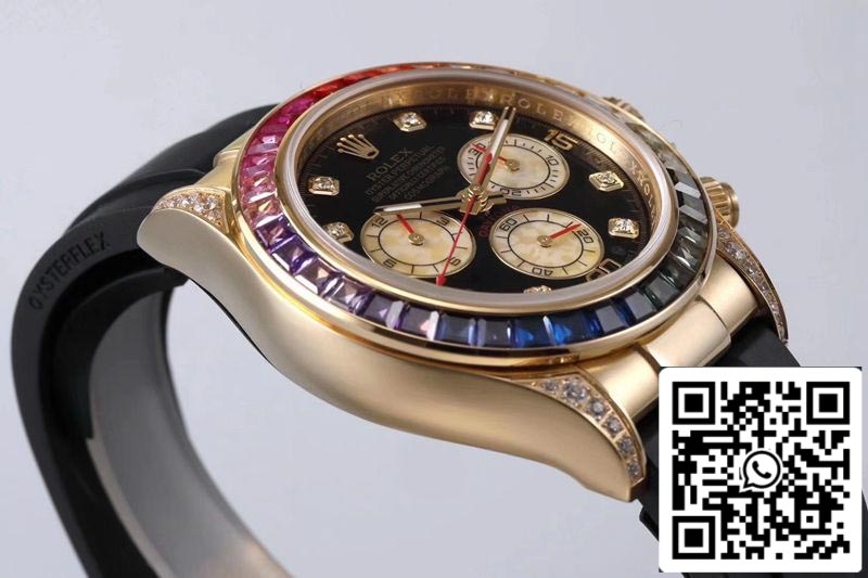 Rolex Daytona 116598RBOW 1:1 Best Edition BL Factory Oro Giallo Svizzero ETA4130