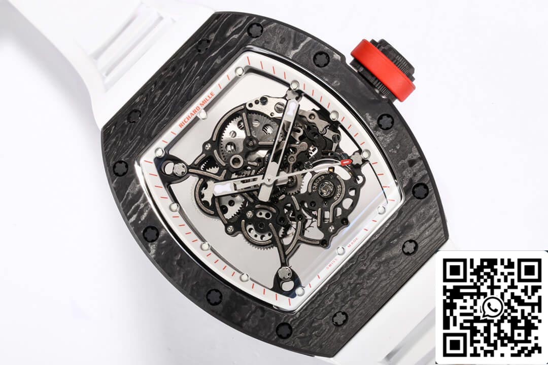 Richard Mille RM-055 1:1 Caja de fibra de carbono BBR Factory Best Edition