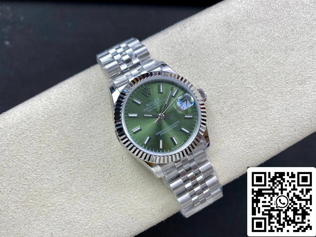 Rolex Datejust M278274-0018 31MM 1:1 Mejor Edición EW Factory Esfera Verde