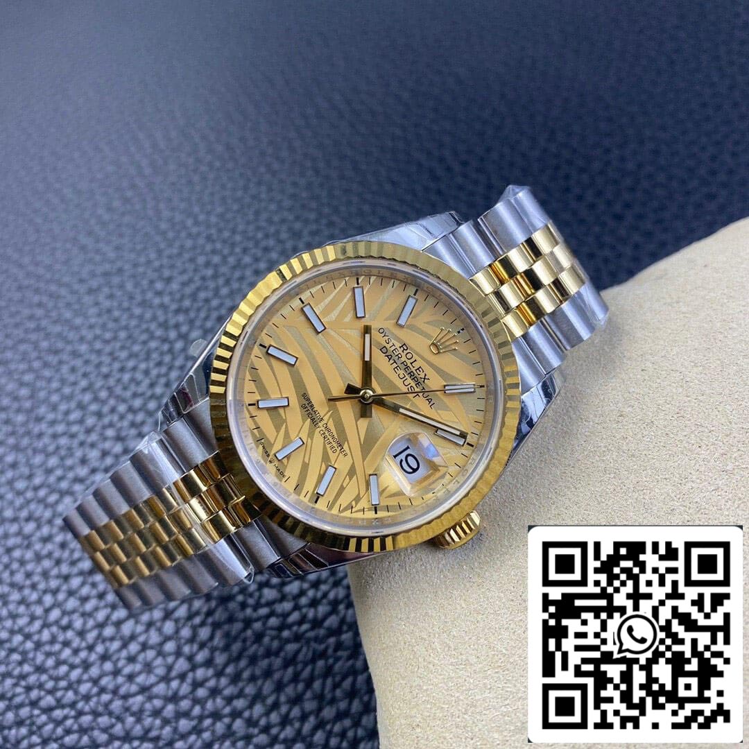 Rolex Datejust M126233-0037 1:1 Best Edition EW Factory Oro giallo