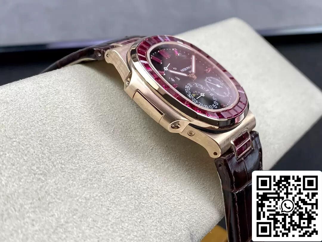 Patek Philippe Nautilus 5724 1:1 Mejor edición GR Factory Caja en oro rosa