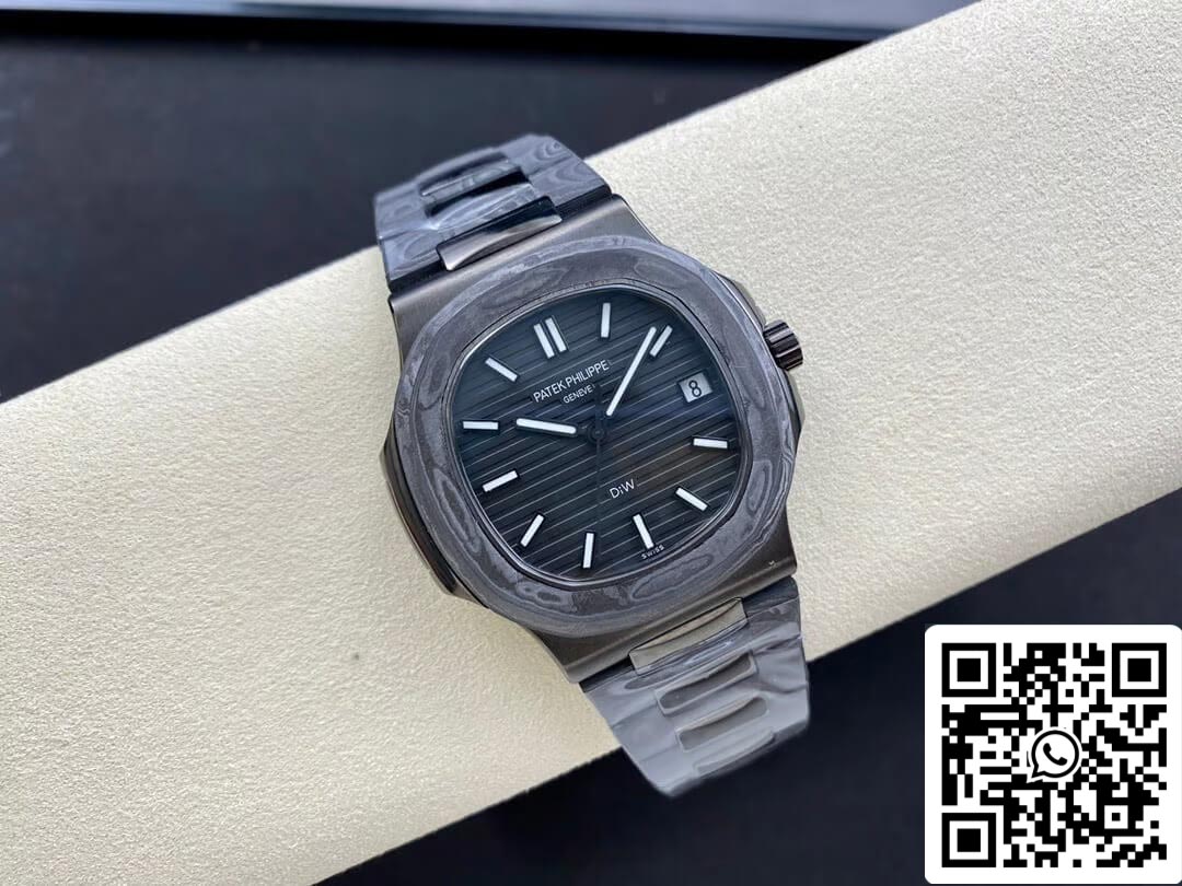 Patek Philippe Nautilus 5711 DiW 1:1 Mejor Edición Esfera Negra