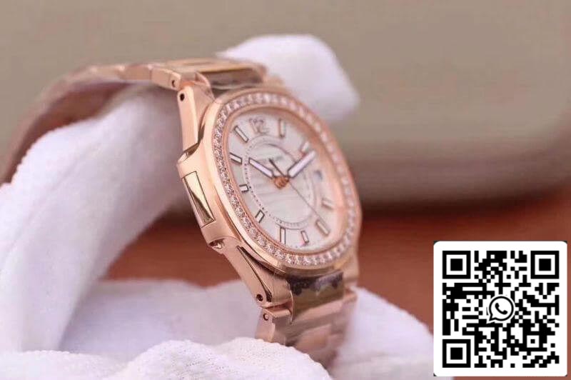 Patek Philippe Nautilus Ladies 7010/1R-011 1:1 Mejor edición Cuarzo suizo E23-250 SC