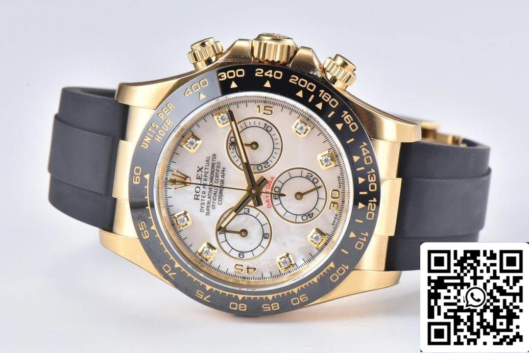 Rolex Cosmograph Daytona 116518LN-0037 1:1 Mejor edición Clean Factory Esfera de nácar