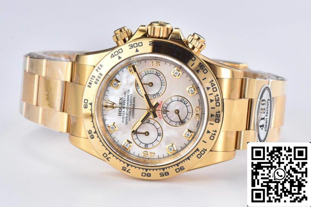 Rolex Cosmograph Daytona M116508-0007 1:1 Best Edition Clean Factory Oro Amarillo