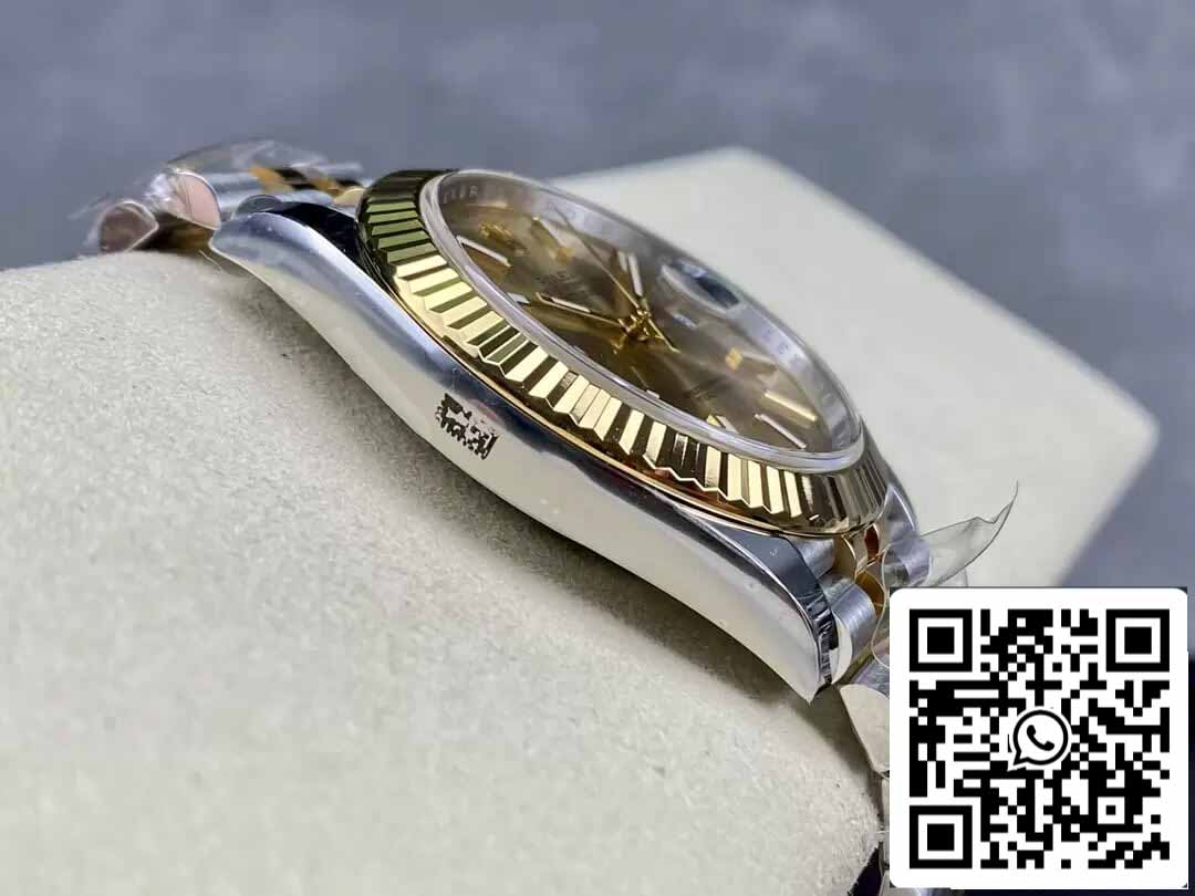 Rolex Datejust 41MM M126333-0010 1:1 Mejor edición Clean Factory esfera champán