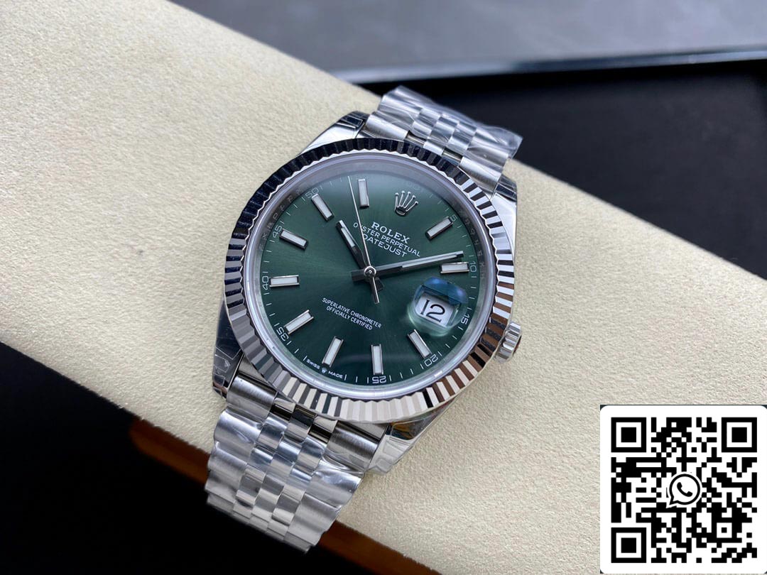 Rolex Datejust M126334-0027 1:1 Mejor Edición VS Acero Inoxidable de Fábrica