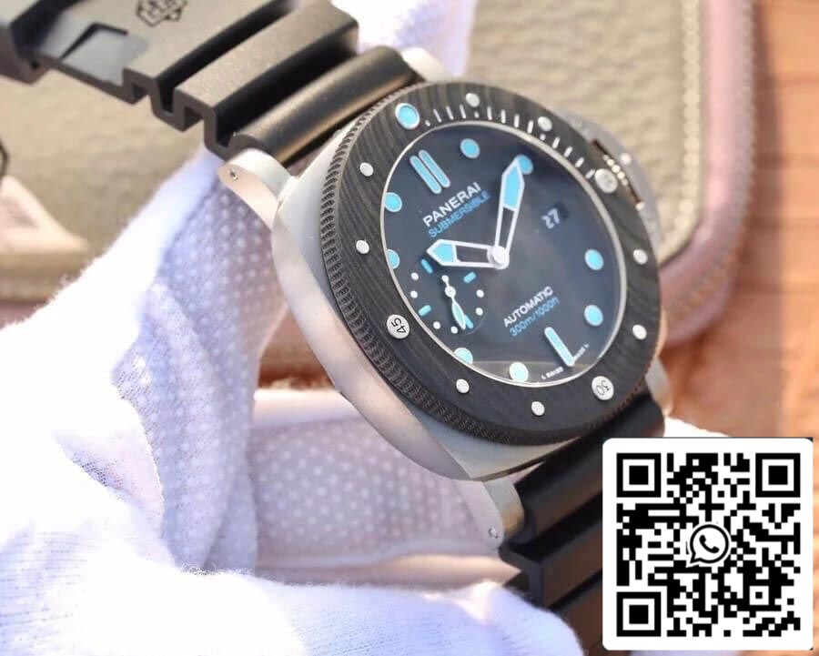 Panerai Submersible PAM00799 1:1 Best Edition VS Factory quadrante nero