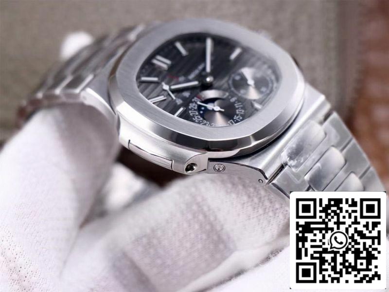 Patek Philippe Nautilus 5712/1A-001 1:1 Mejor Edición PF Factory Esfera Gris Movimiento Suizo