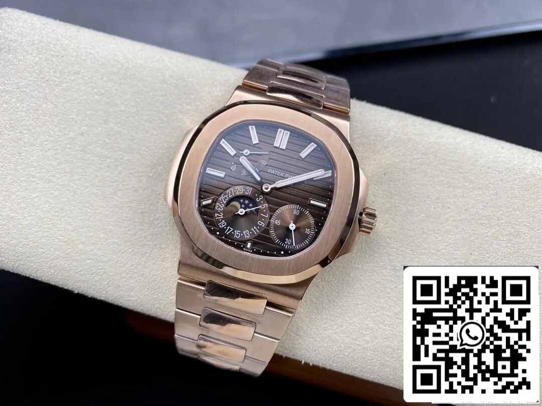 Patek Philippe Nautilus 5712/1R-001 1:1 Best Edition GR Factory Rose Gold