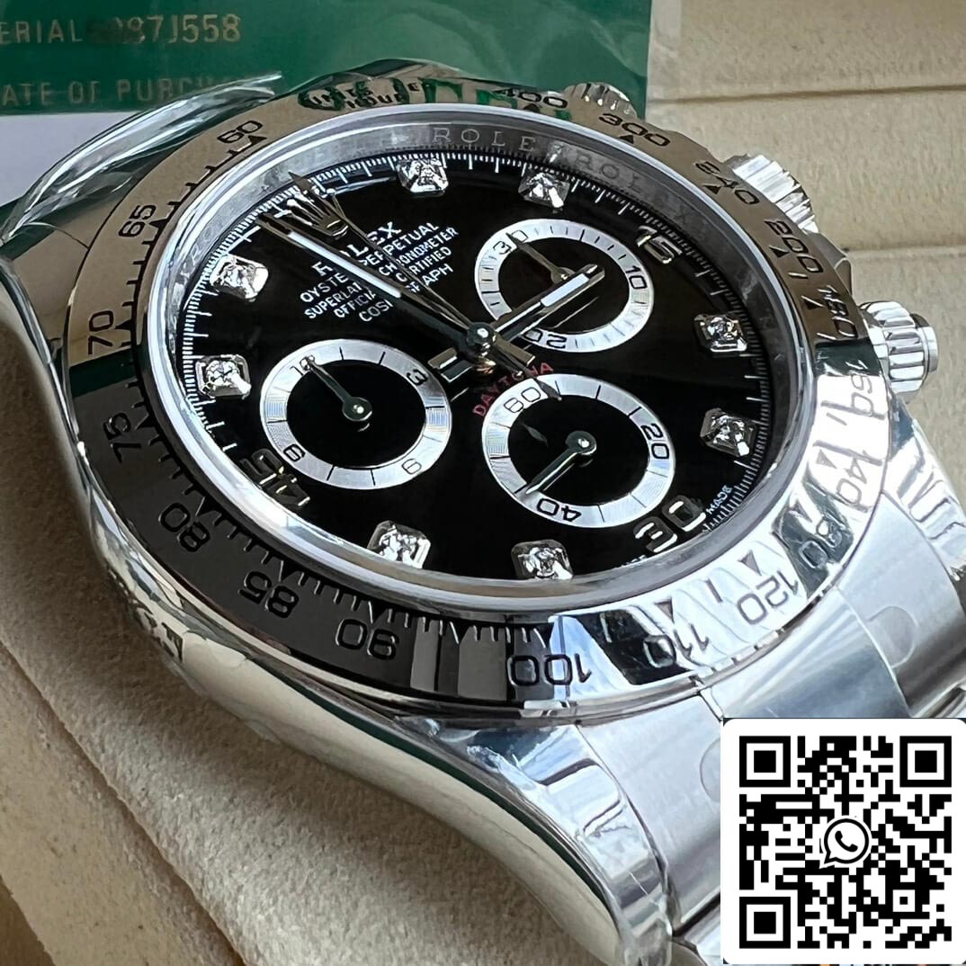 Rolex Daytona M116509-0055 1:1 Mejor edición BT Factory esfera negra