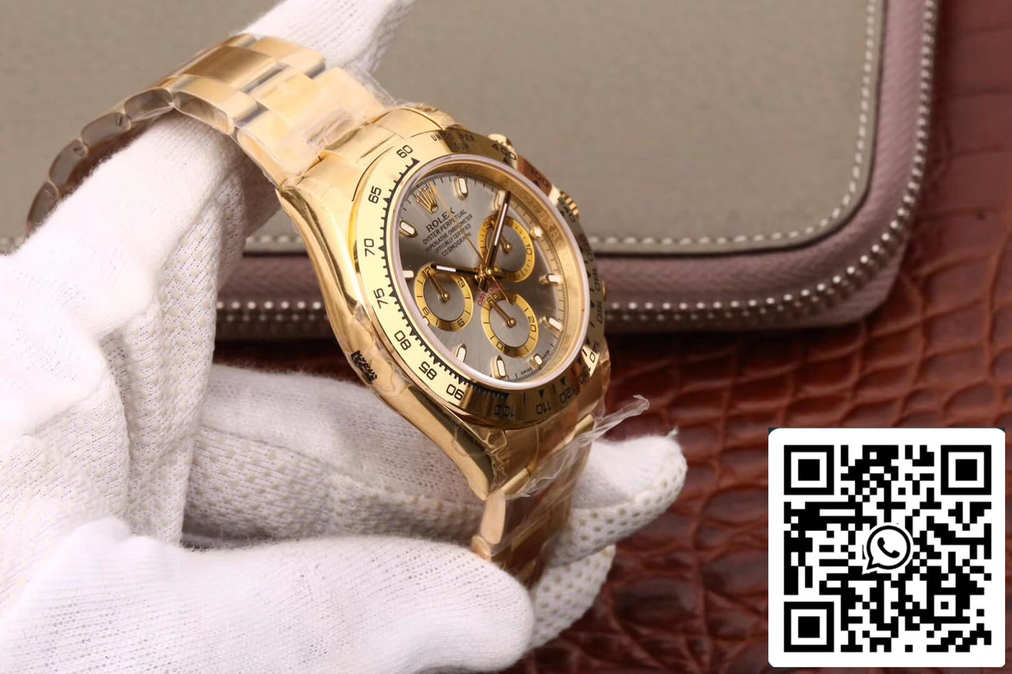 Rolex Daytona Cosmograph 116508 1:1 Mejor Edición JH Factory Gold