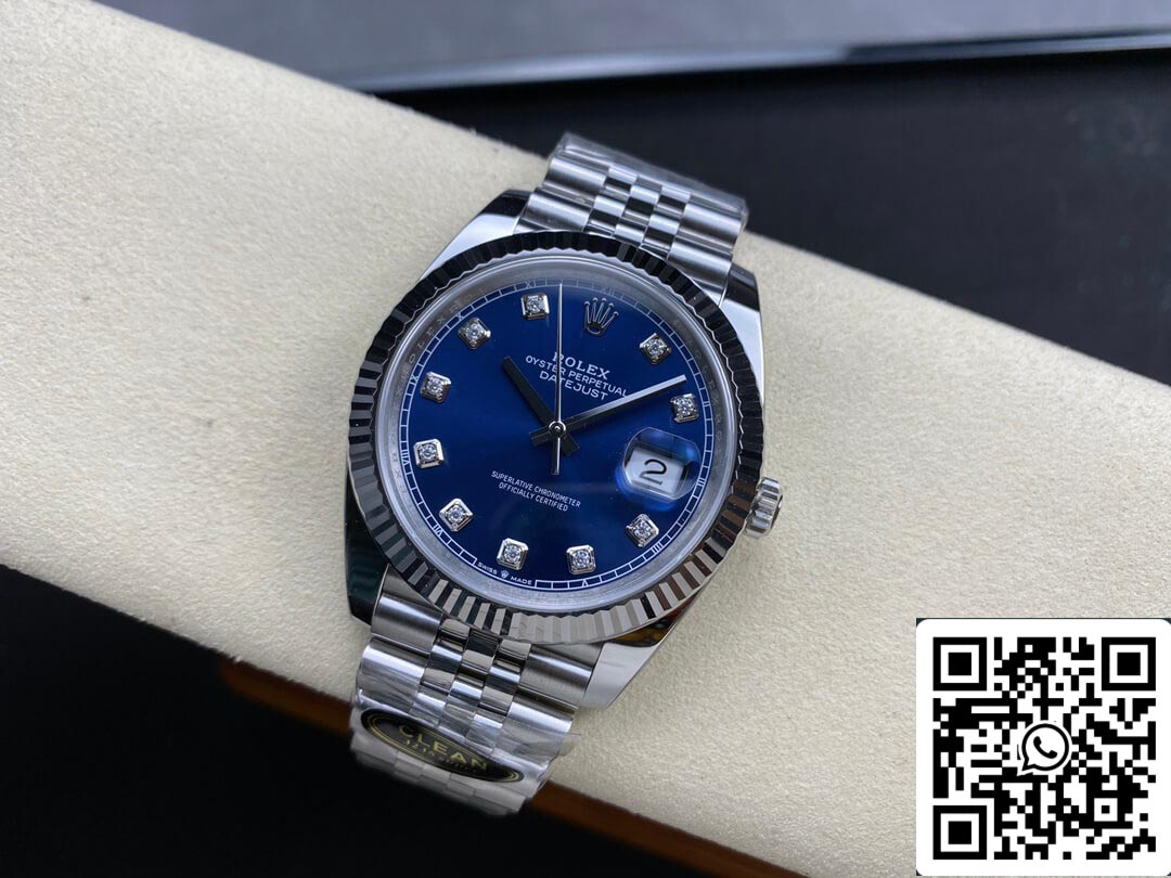 Rolex Datejust M126334-0016 1:1 Mejor edición Clean Factory esfera azul