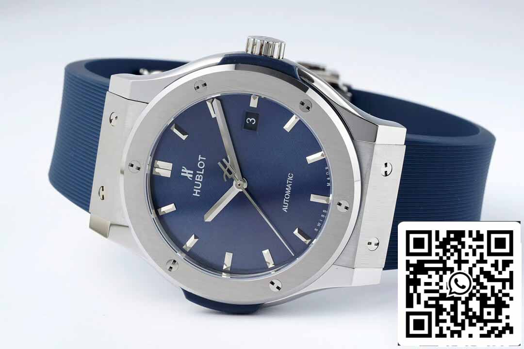 Hublot Classic Fusion 542.NX.7170.RX 42MM 1:1 Mejor edición HB Factory esfera azul