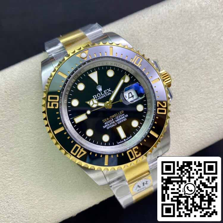 Rolex Sea Dweller M126603-0001 1:1 Mejor edición AR Factory esfera negra