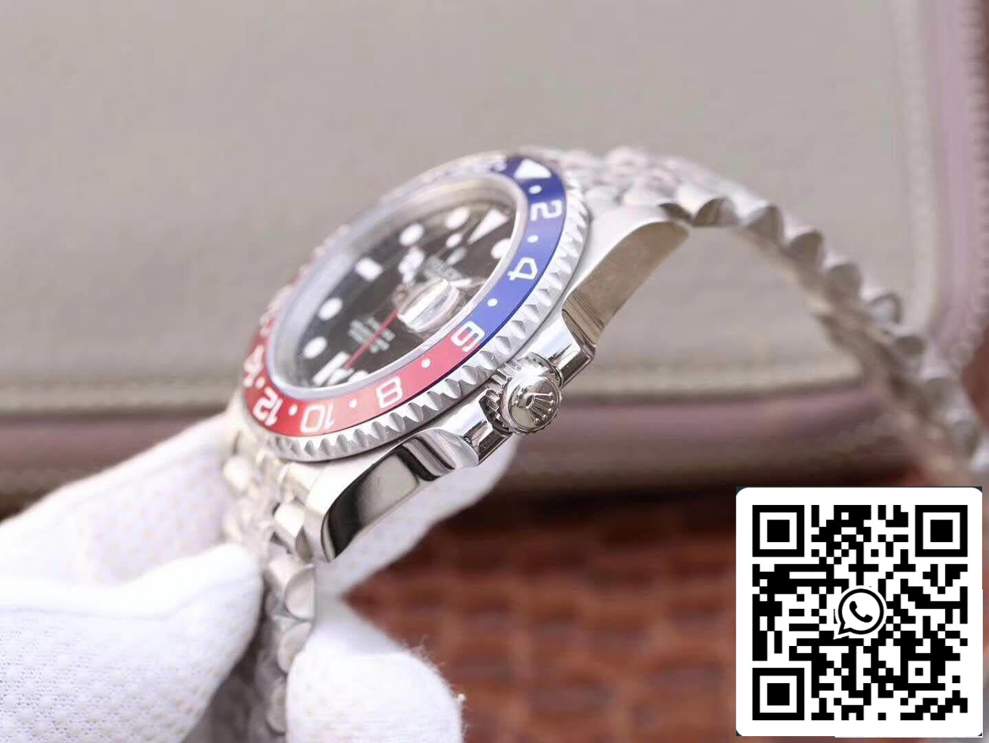 Rolex GMT-Master II 126710BLRO GM Factory 1:1 Best Edition Swiss ETA2836 Black Dial